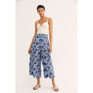 Free People Lady Lady Printed Pants, Size L